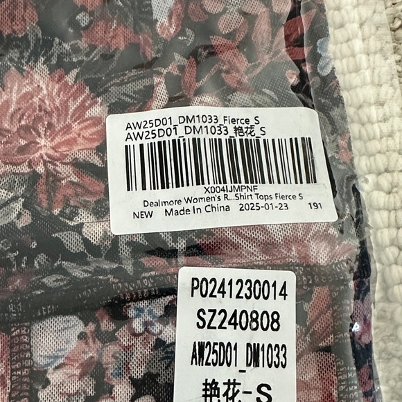 Floral Long Sleeve Top - Picture 5 of 5